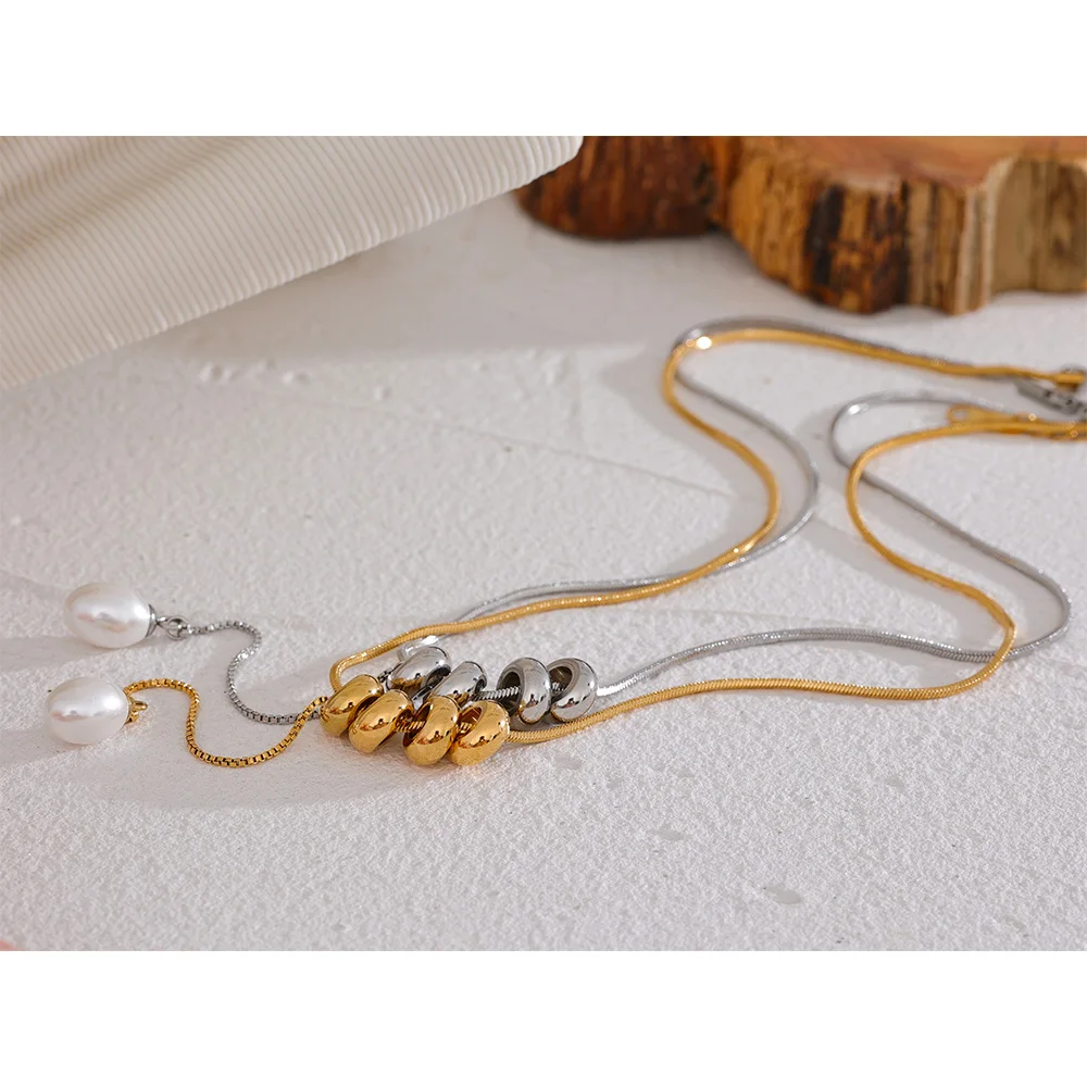 Yhpup Stainless Steel Necklace
