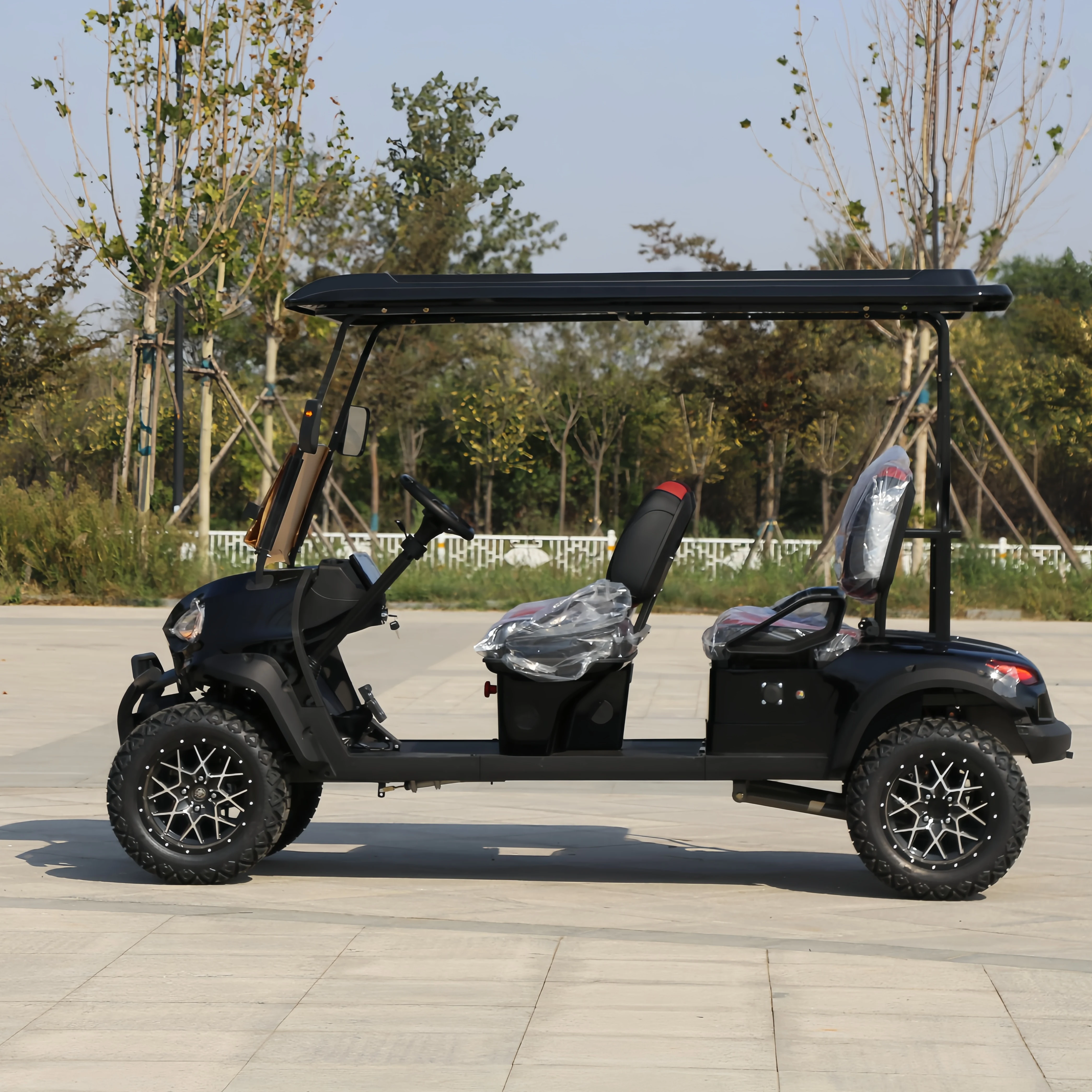 CE Factory Direct High Quality New Design Brand 2+2 seater electric golf carts CE/EEC certification