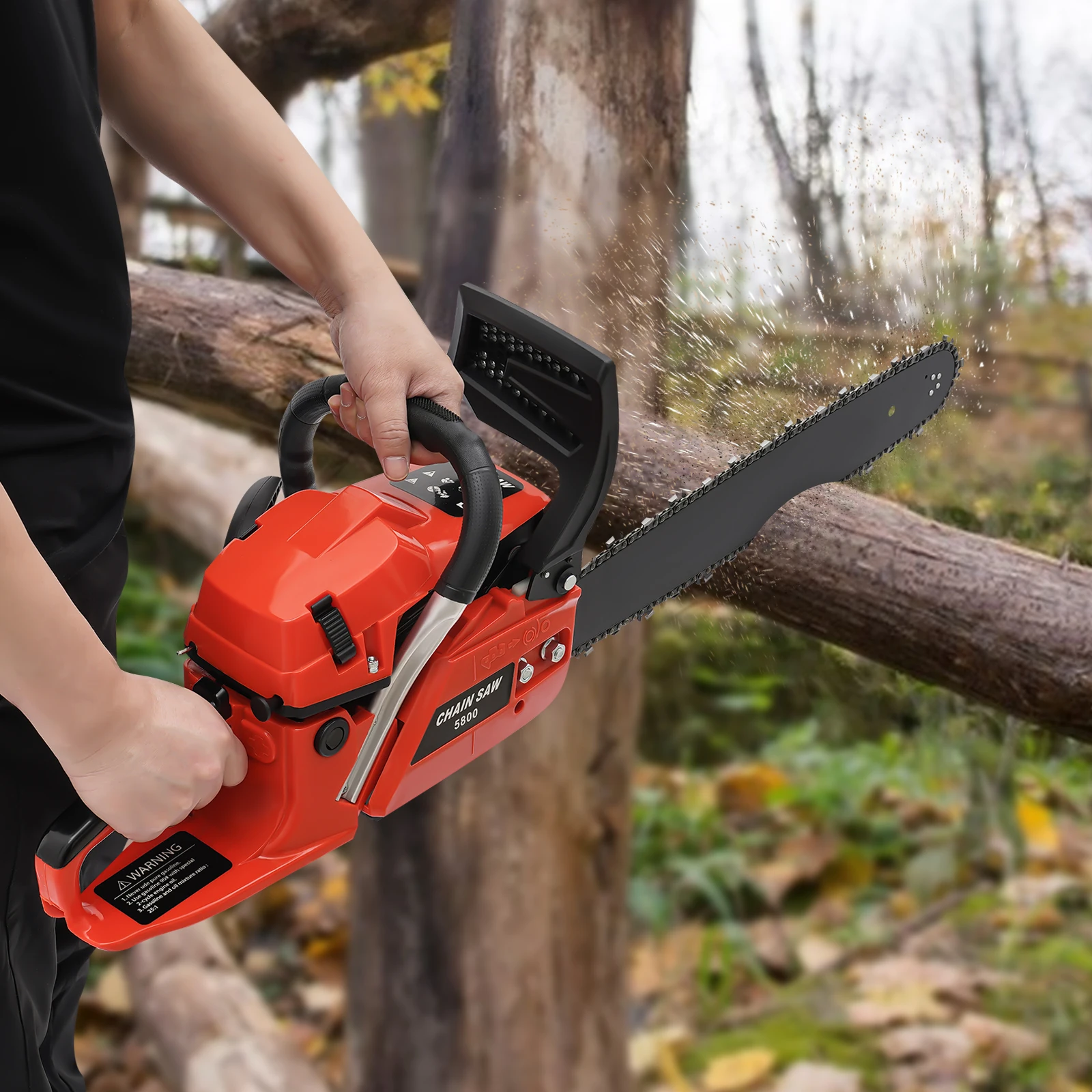 20 Inch Gasoline Powered Chainsaw 2