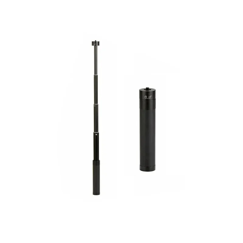 73cm Selfie Stick Portable Extension Pole for Gopro Insta360 DJI Feiyu Action Camera Microphone Stand