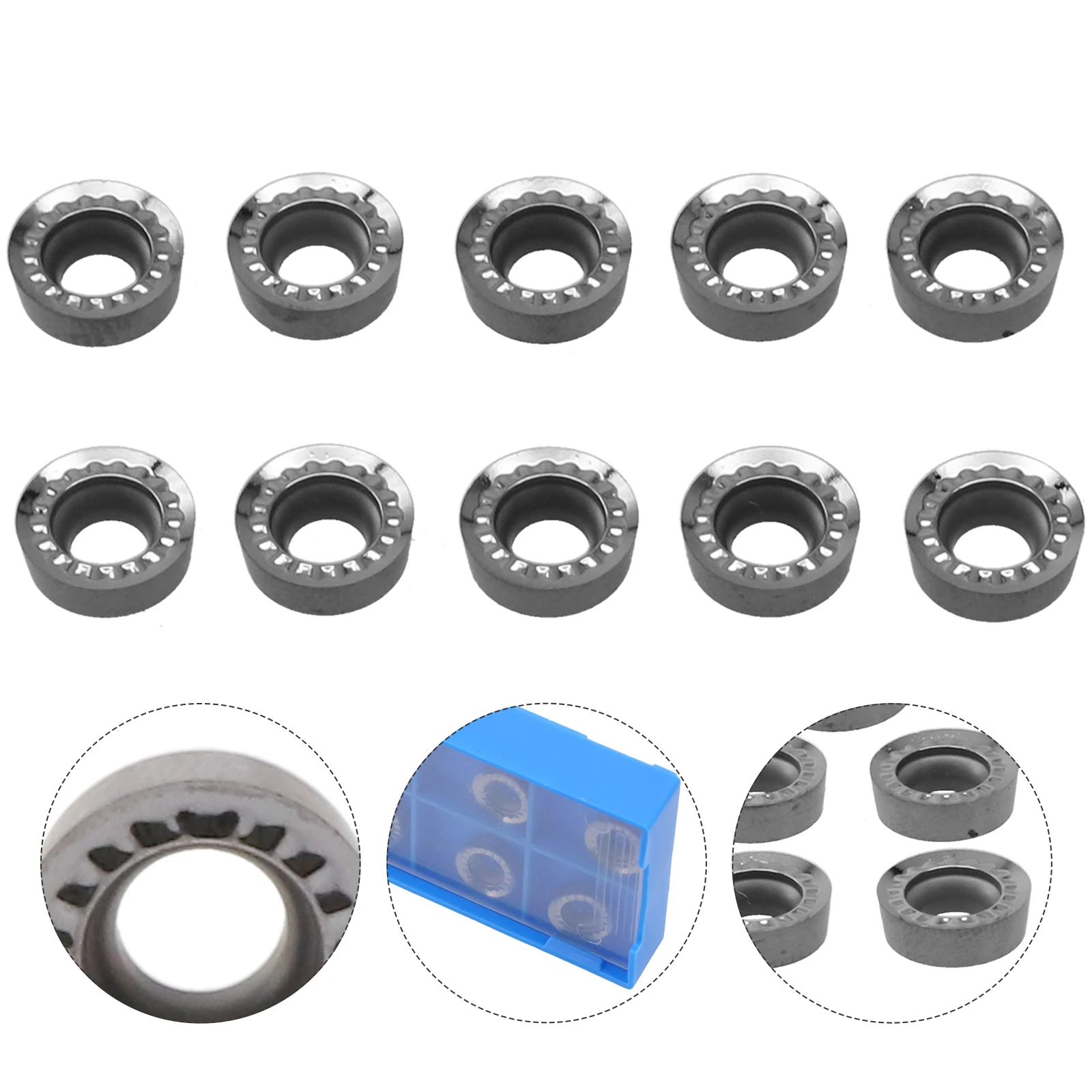 

RCGT1003M0-AK H01 Insert Carbide For Aluminum For Copper For Semi-finishing High Grip Manual Inspection Practical