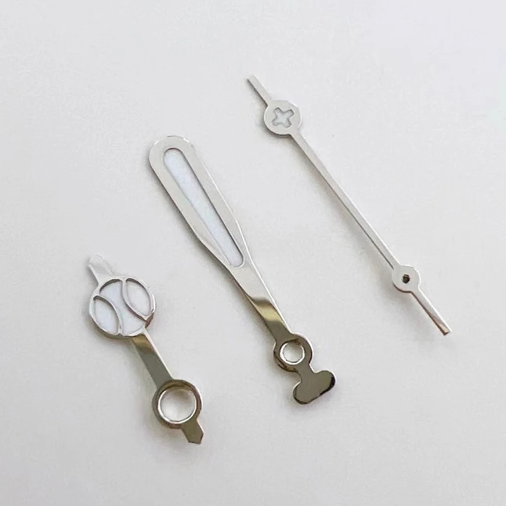 

2024 NEW Baseball Shape Design Pointers, Green Luminous Watch Hands, for NH35/NH36/4R/7S Movement, Silver/Gold/Rose Hands NH35