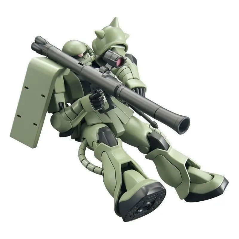 WM 모델 HG 1/144 HGUC MS-06 ZAKU II 수리된 버전 조립 모델 키트 액션 피규어 플라스틱 모델 컬렉션 장난감 선물