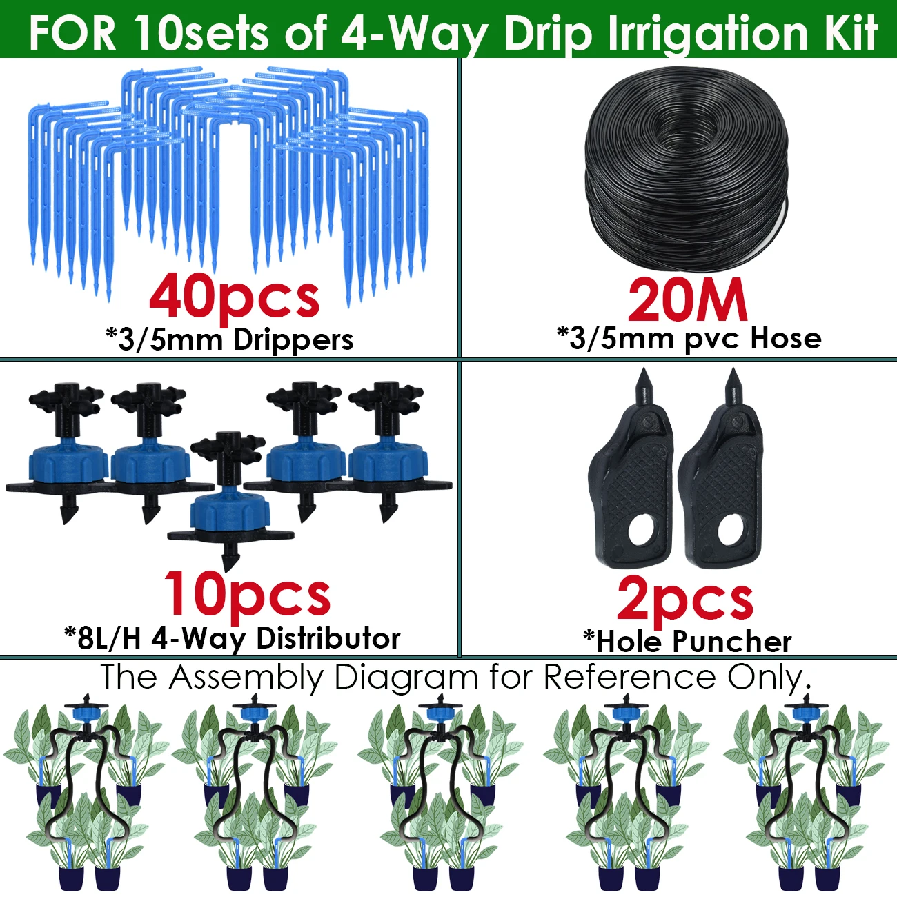 20M KIT-4WAY