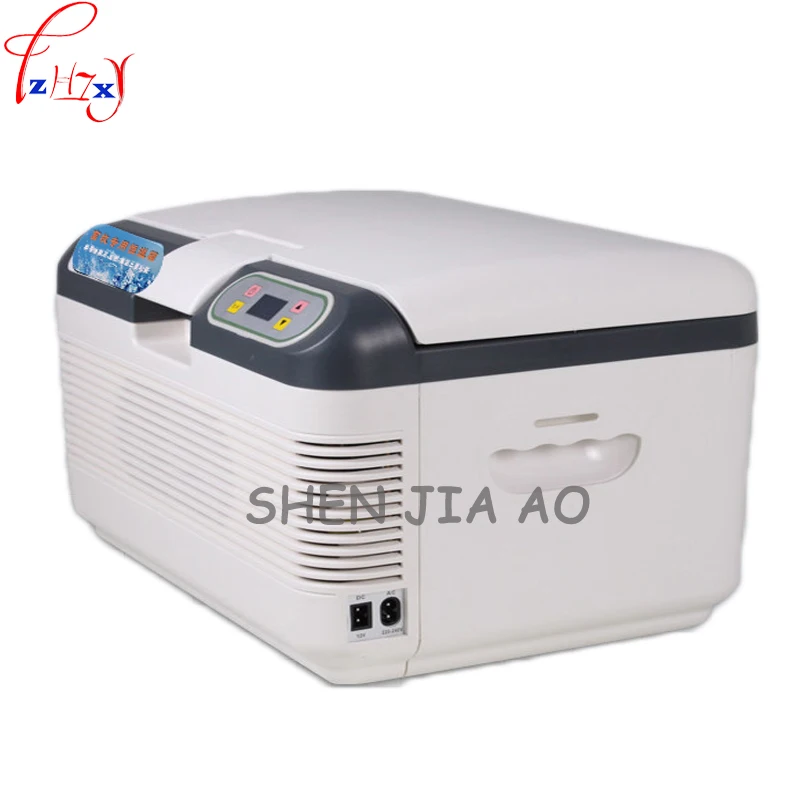 12L portable pig semen thermostat 17 degrees livestock car refrigerator refrigerator pig refined rabbit car 1pc
