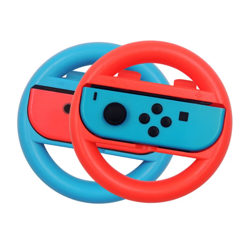 NS Steering Wheel Kit for Switch Joy-Con Controller Professional Racing Game Controller Joy-Con Steering Wheel Grip Case