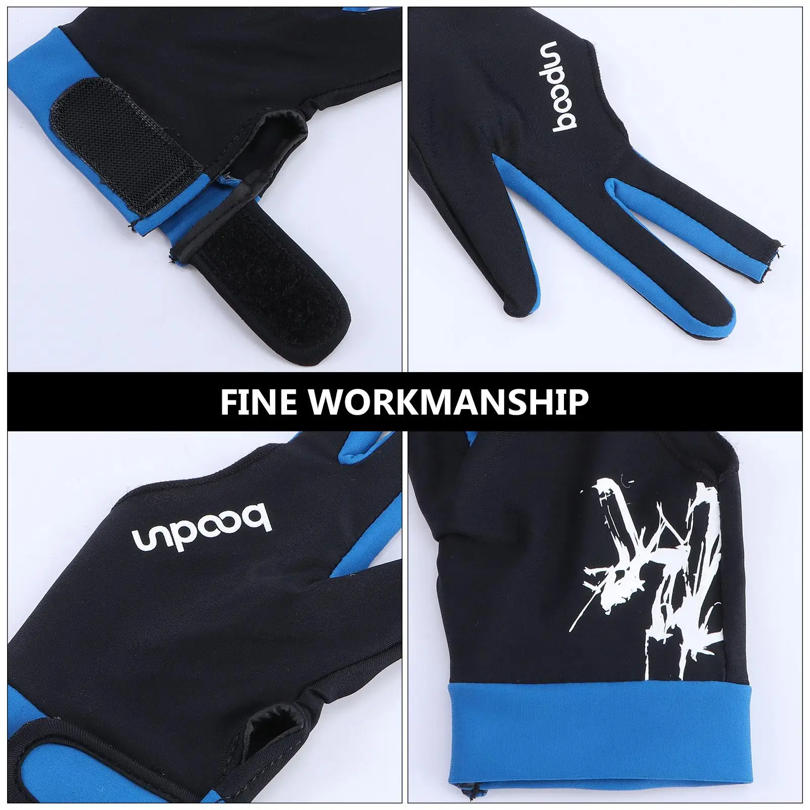 Three Finger Billiards Gloves Durable Lightweight Mittens For Women Table Tennis Gloves Snooker Balls Entertainment Gaming Gear