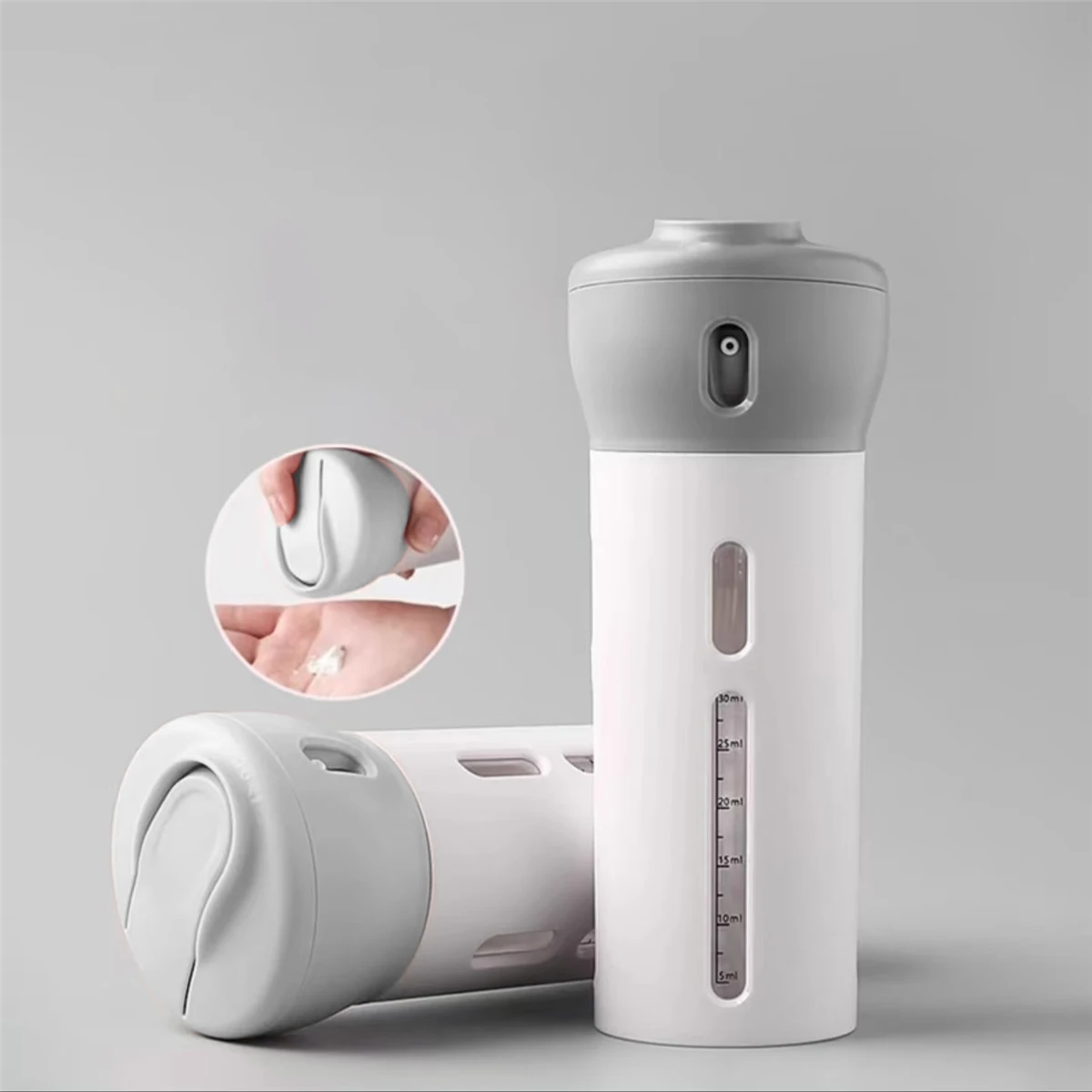 Refillable Plastic Bottles Travel Bottles Set 4 In 1 Portable For Cosmetics Lotion Perfume