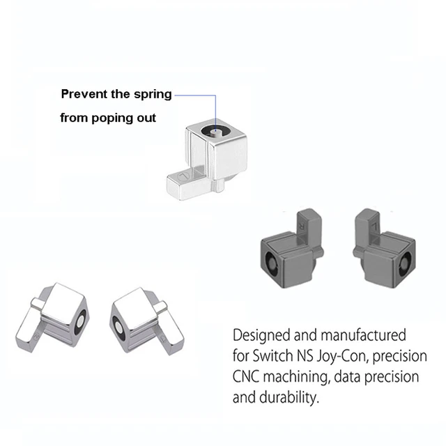 Nintendo Switch Joycon CNC Machined Housings