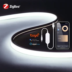 Smart ZigBee USB COB LED Neon Light with Voice Control and App Integration - 3m (White)