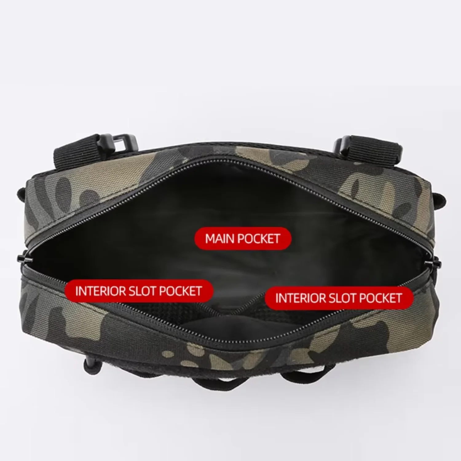 Fishing Tackle Chest Rig Backpack Fanny Pack Fishing Lures Utility Outdoor Camping Hiking Shoulder