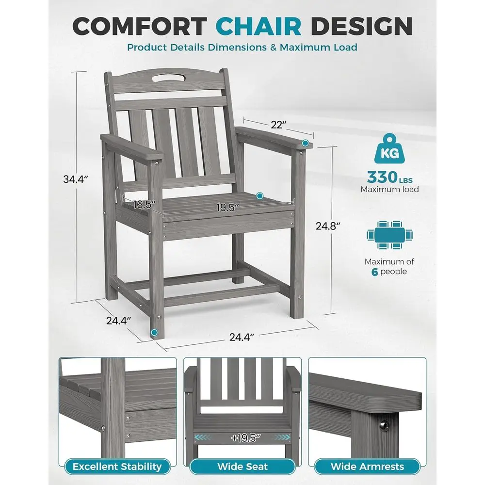 7-Piece Patio Dining Set 5