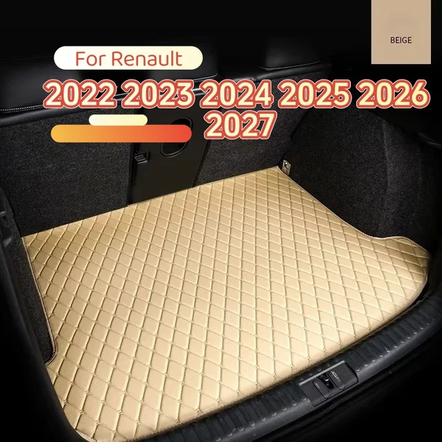 Customized Car Trunk Mats For Renault Austral 2022 2023 2024 2025 2026  Artificial Leather Car Mat  Accessories Custom Floor Mat 1