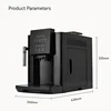 Full Automatic 19 Bar Coffee Maker Coffee Bean Grinder Milk Foam Espresso Coffee Machine Hot Water and Milk Froth 1200W 2