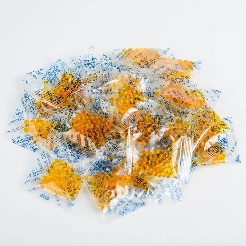 

50/100/200pcs Desiccant Pouches Safe Drypack Silica Gel Sachets Moisture Absorbing Drying Bulk Bags Recyclable Storage Gadget