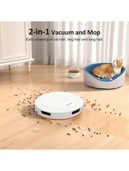 Smart, Wireless, And Efficient Multifunctional Vacuum Cleaner Robot With Powerful Cleaning Capabilities, Designed For Long-Lasti 2