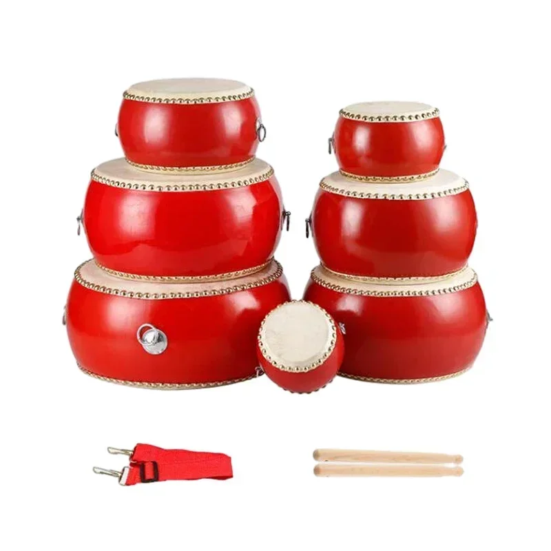 Drums Percussion Chinese Drum Hand Tambourine Taiko Bongos Musical Gifts Instruments for Kids Learning Set Little Boy Kids Toys musical percussion instruments