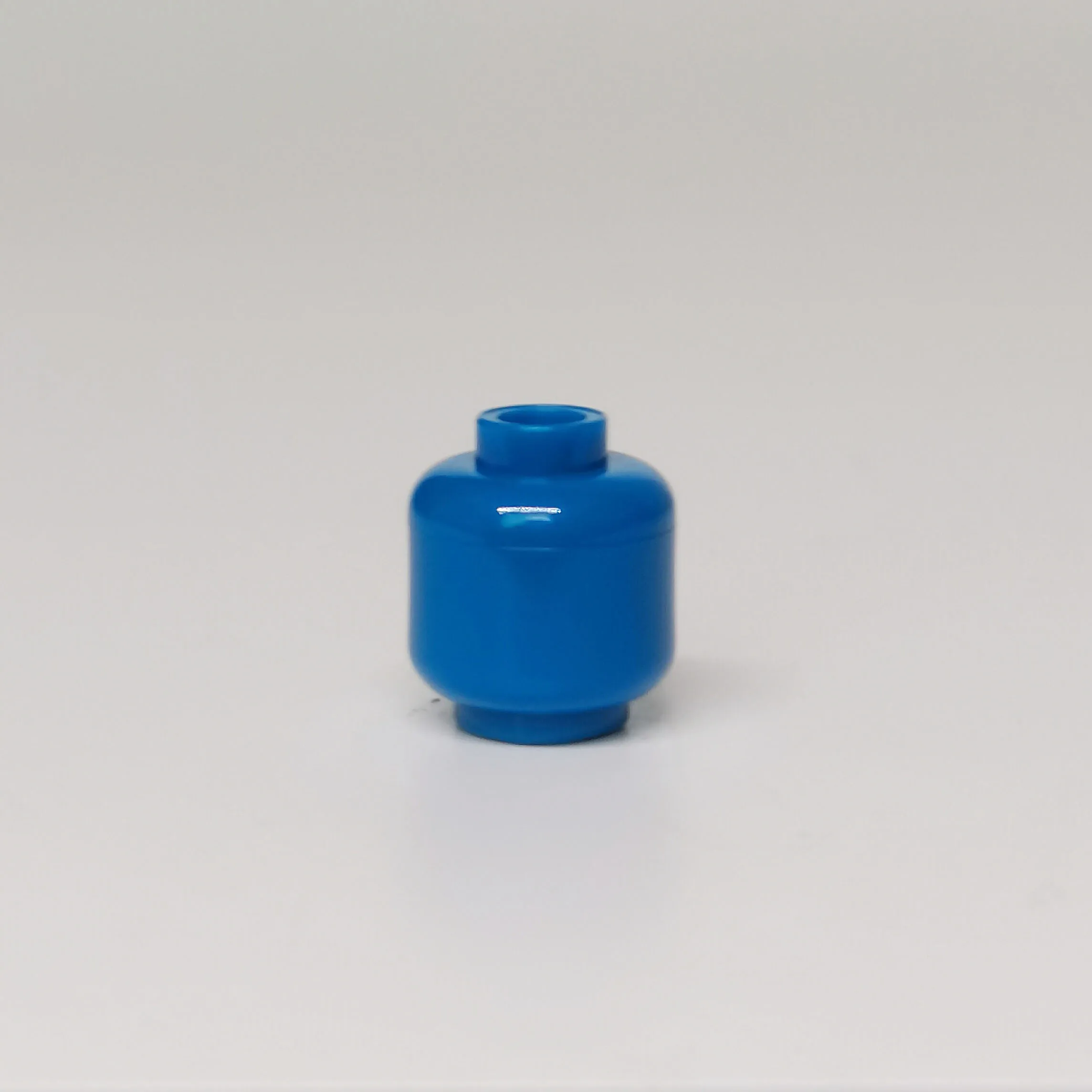 100pcs DIY MOC Building Block Parts - Plain Head with Blocked Open Stud