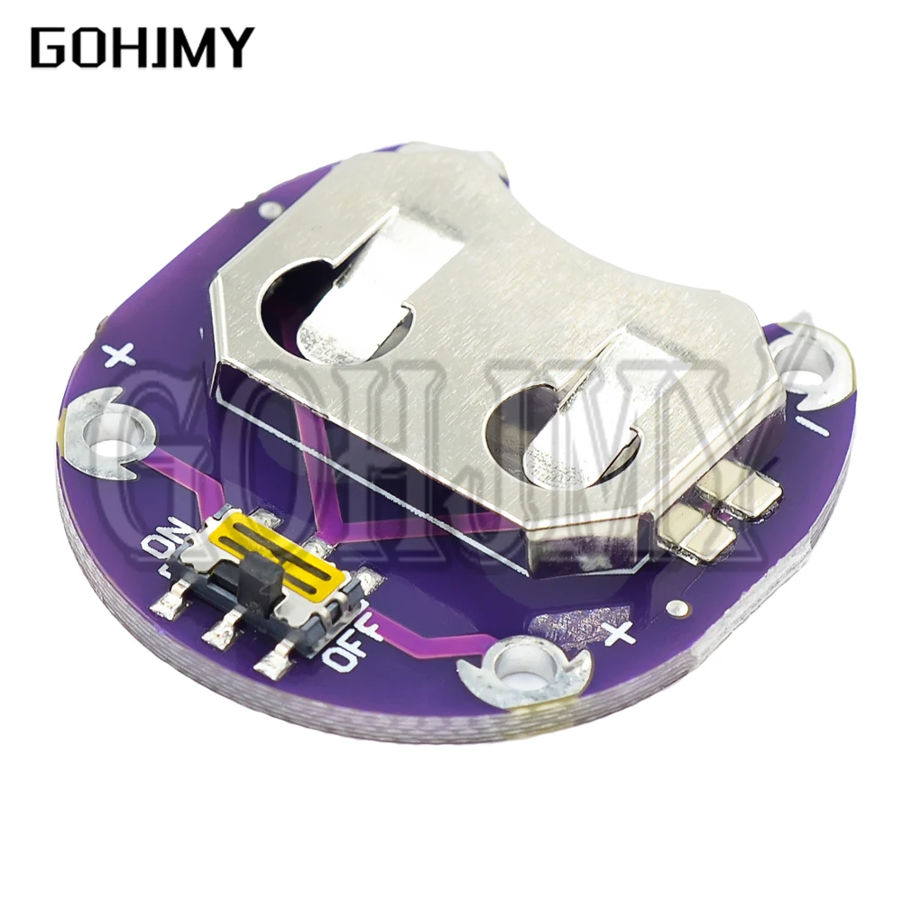 LilyPad Coin Cell Battery Holder CR2032 Battery Mount Module for ...