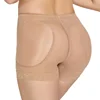 Qtree Women Padded Panty Push Up Butt Lifter Briefs Hip Enhancer Seamless Tummy Control Panties Pad Buttocks Lingeries Shapewear - Apricot, XXL