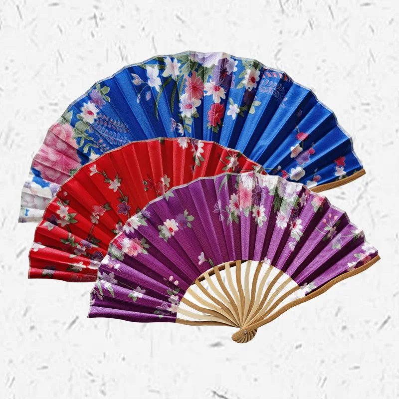 1pc Japanese Fan Decor Japanese Paper Fans Handheld Round Paddle Hand Fan  for Wedding Birthday Party Decoration ( Random Style ) - AliExpress