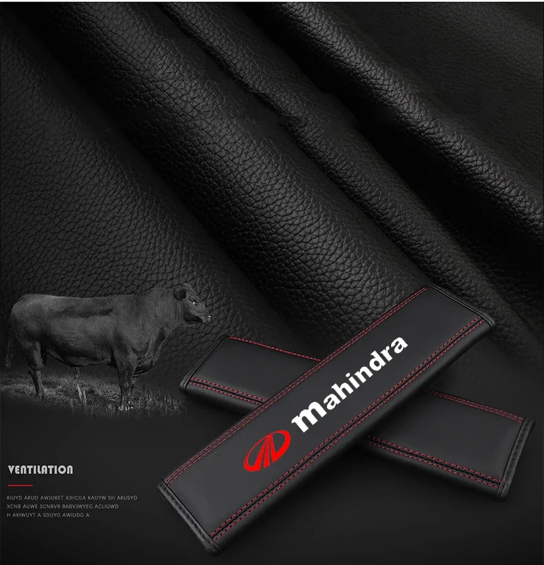 for Mahindra kuv100 xuv300 tuv300 mahindra pik up 4x4 1pcs Car seat belt accessorie car accessories