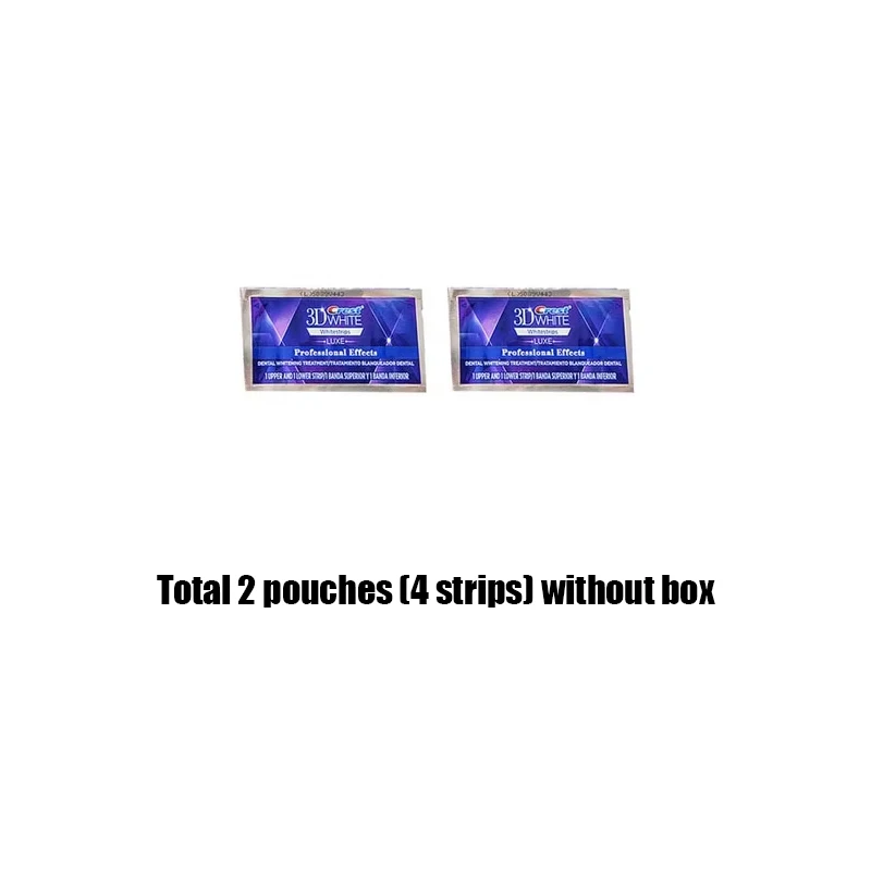 Tiras blancas 3D para blanqueamiento dental, efecto profesional Original