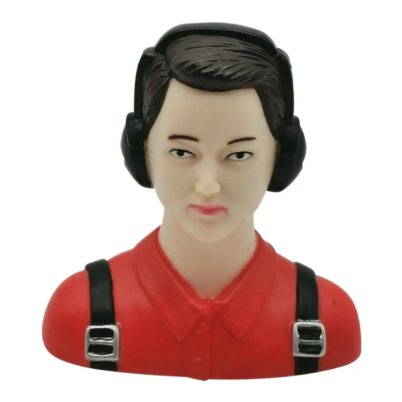 Vibrant Civil Aviation Pilot Figure