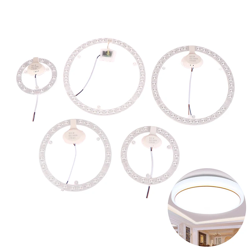 

LED Ring PANEL Circle Light 12W 18W 24W 36W Cold White AC220V-240V Round Ceiling Board The Circular Lamp Board Blub