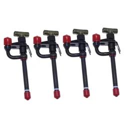 4PCS Fuel Injectors 28481 RE36935 for John Deere 4039D 4039T 4045D 4045H 4045T 6059D 6059T 6068D