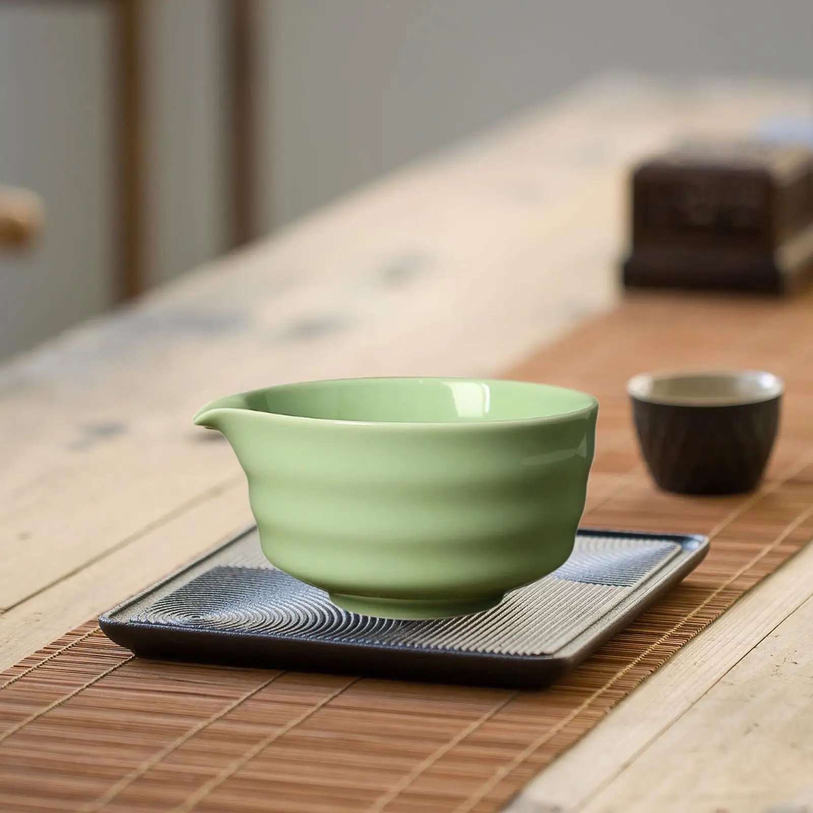 Traditional Ceramic Tea Matcha Bowl Handmade Green Tea Maker Cup for Japanese Matcha Preparation Kitchen Supplies