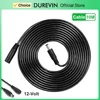 6 Meters/32.8ft Length DC 12V Power Adapter 10m Extension Cable For CCTV Security IP Camera Power Adapter 5.5x2.1mm DC Plug 1