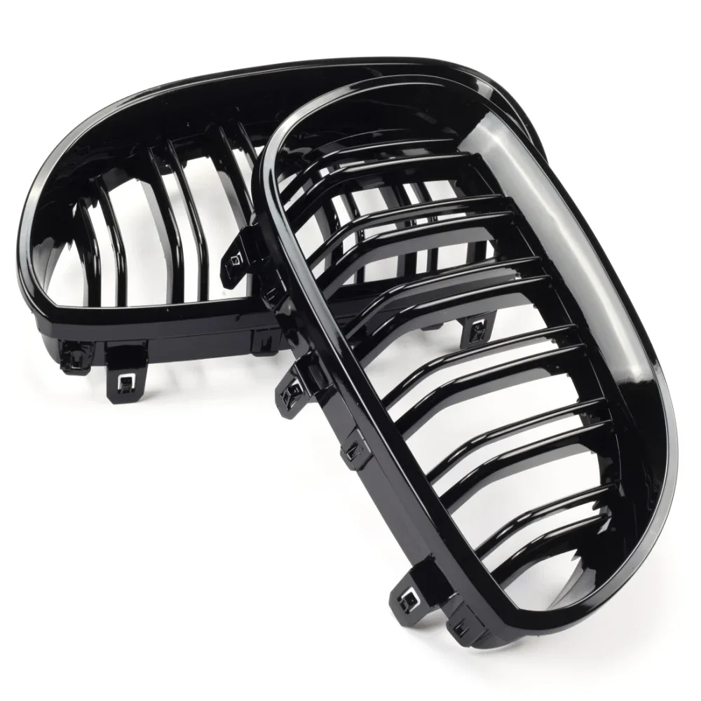 JQHXFDC Front Niere Kühlergrill Für BMW X5 E53 1999-2006 - Diamant Grille Schwarz