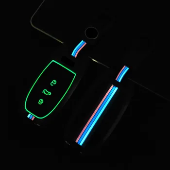 Custodia portachiavi in lega per Audi A1 A3 A6l A4L A8l A5 Q5 Q7 portachiavi Shell accessori Auto intelligenti a distanza - Custodia portachiavi in lega per Audi A1 A3 A6l A4L A8l A5 Q5 Q7 portachiavi