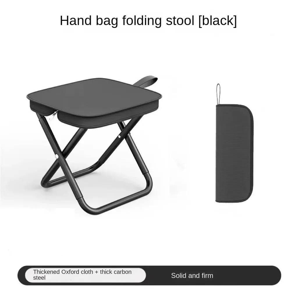 Outdoor Portable Folding Chair Folding Stool Folding Chair Bench Fishing stool Travel Camping Maza strong ultra light aluminum alloy