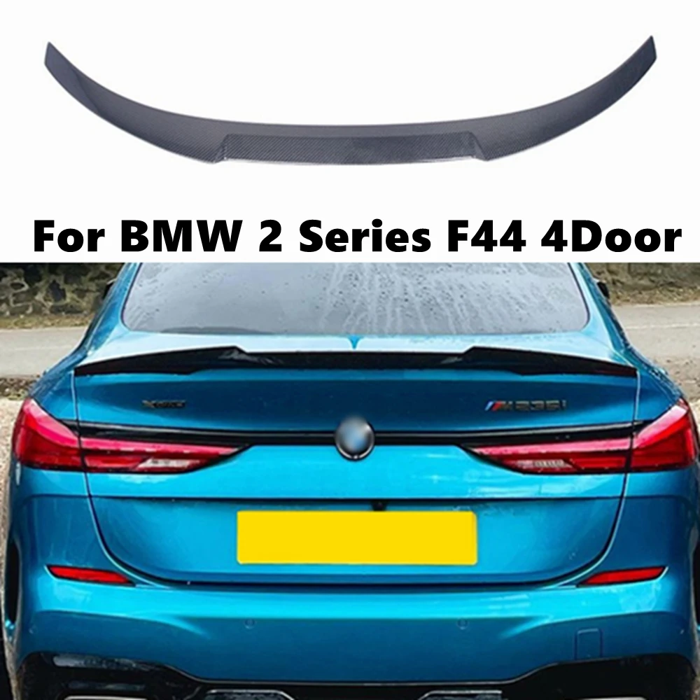 

For BMW 2 Series F44 4Door M4 Style Carbon Fiber Rear Spoiler Trunk Wing 2020-2023 FRP Forged Carbon