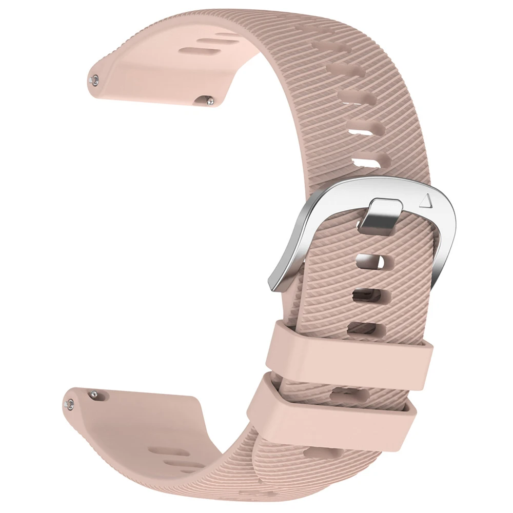 Two-Tone Silicone Watch Band - 20mm/22mm Adjustable Strap