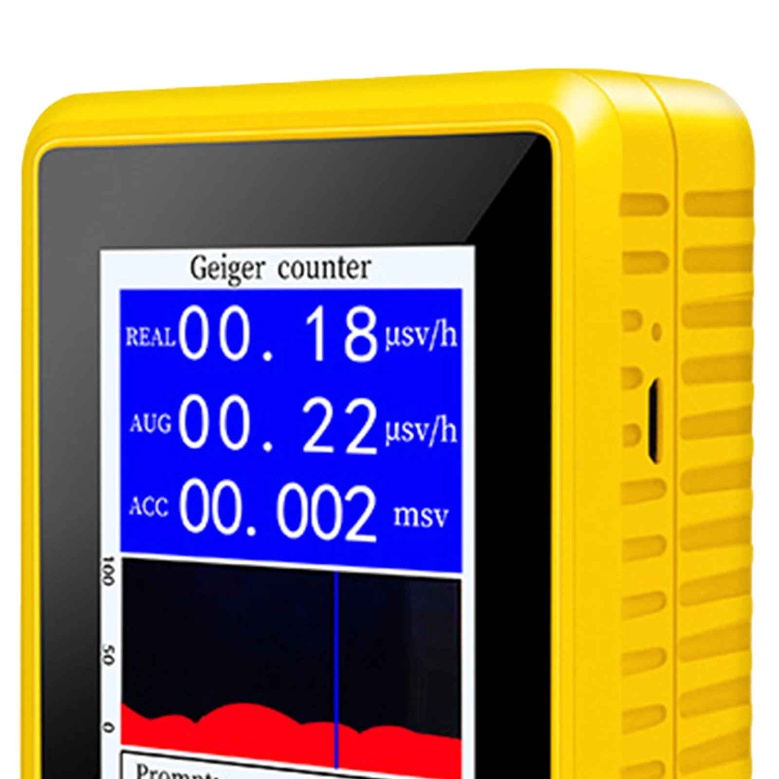 BR-9C 2-in-1 Handheld Digital Display Electromagnetic Radiation Nuclear Detector Full-functional Type Tester EMF Geiger Counter 4