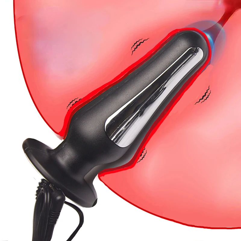Electro Shock Sex Anal Butt Plug Dildo E stim Toys for Men Electrosex Electrostimulation Electrostimulator BDSM Electric Penis