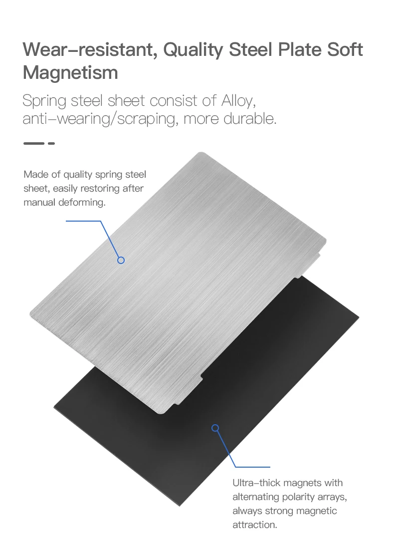 thermal print head CREALITY 3D Printer LD002H LCD Resin Magnetic Flexible Steel Plate Kits 138*85mm For LD002H LCD Printer Impressora 3d 3d printed motor