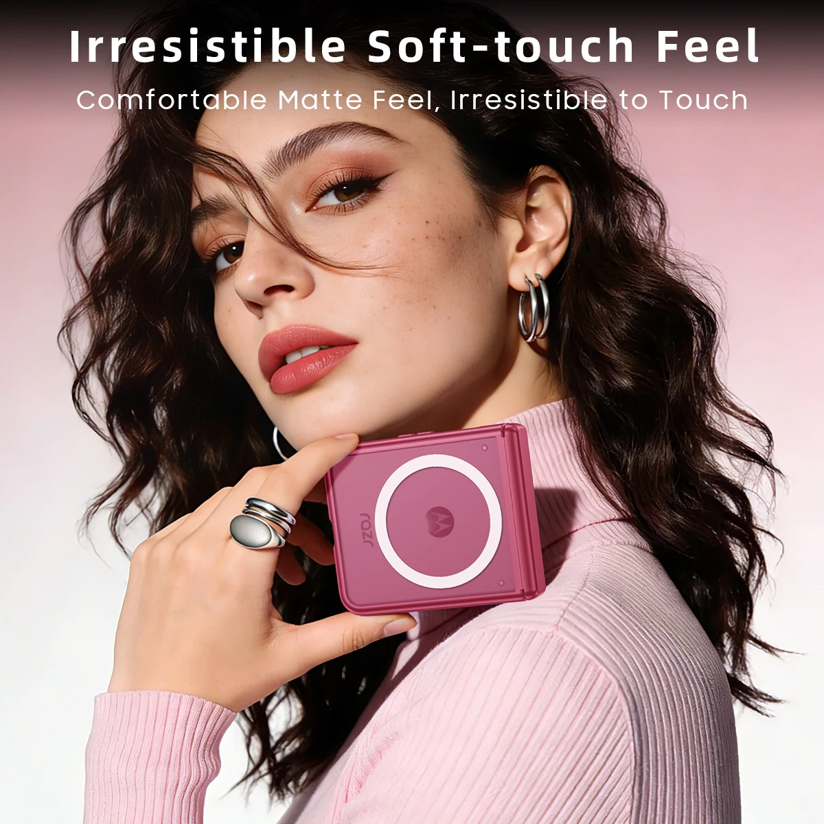 Enhanced Protective Matte Transparent Case with Mirror Film