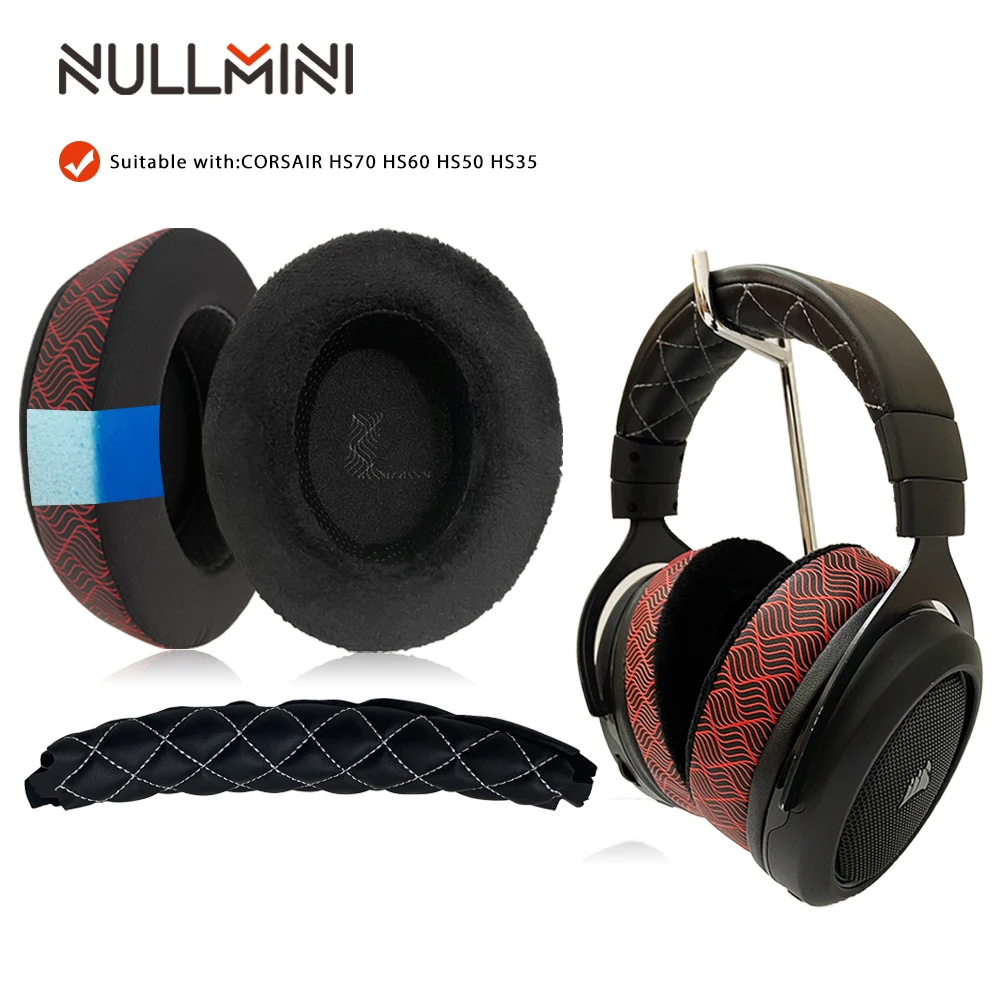 NullMini Replacement Earpads for CORSAIR HS70 HS60 HS50 HS35