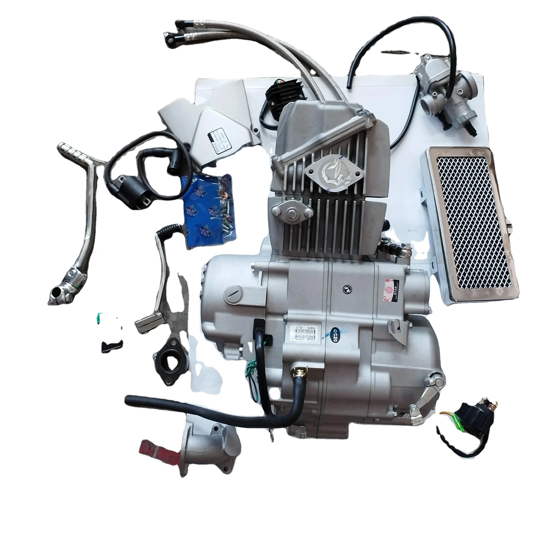

zs190 motorcycle engine assembly Complete Motorcycle Engine 2 valve 4 stroke zongshen 190cc engine ZS1P62YML-2