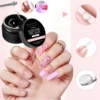 Makartt Solid Nail Gel Glue for Soft Gel Nail Tips Clear Acrylic Nail Tips Solid Gel Nail Glue for Press On Nails Fake Nails 2
