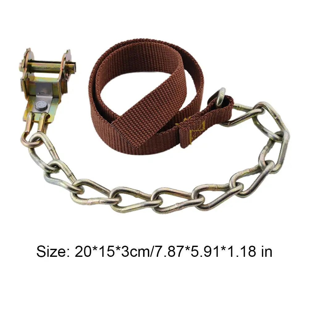 4Pcs Car Winter Snow Chains Iron Snow Chain Non-slip Chain Anti Skid Powerful Tire Wheels Truck Thicken Chains Supply