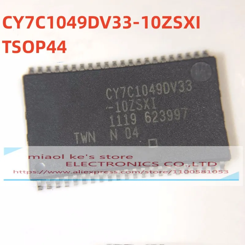 

[5PCS] 100% New Original CY7C1049DV33-10ZSXI TSOP44 512K * 8-bit SRAM Emory Chip