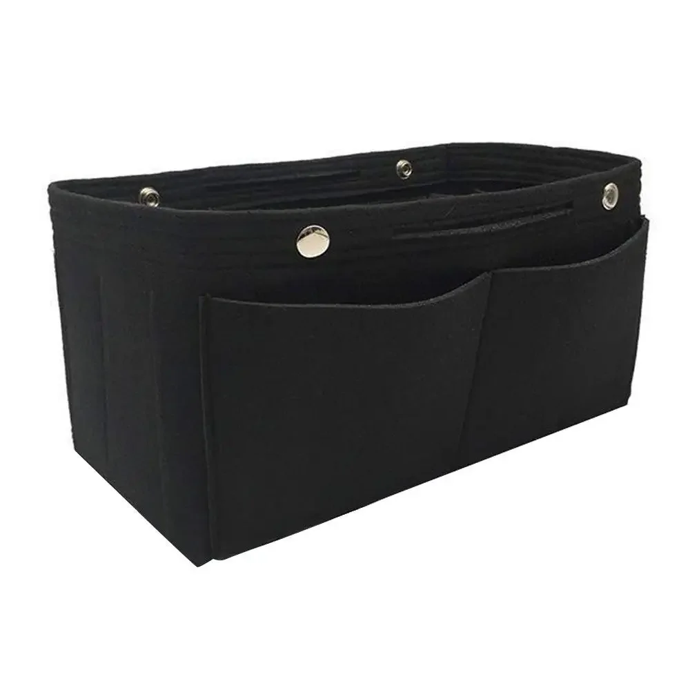 Damen Organizer Handtasche Filz Reisetasche Einsatz Liner Geldbörse Organizer Tasche – Detail 5