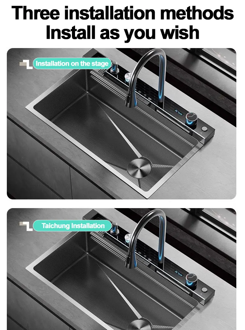 Aurelia Workstation Sink Pro S34ca08633f00403cb125a07add6bf4d30