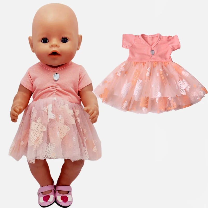 Doll Clothes for 43cm Baby New Born Doll Coat Unicorn Hoodie 17 Inch 18 Inch Baby Bona Doll Dress Christmas Toys Clothes