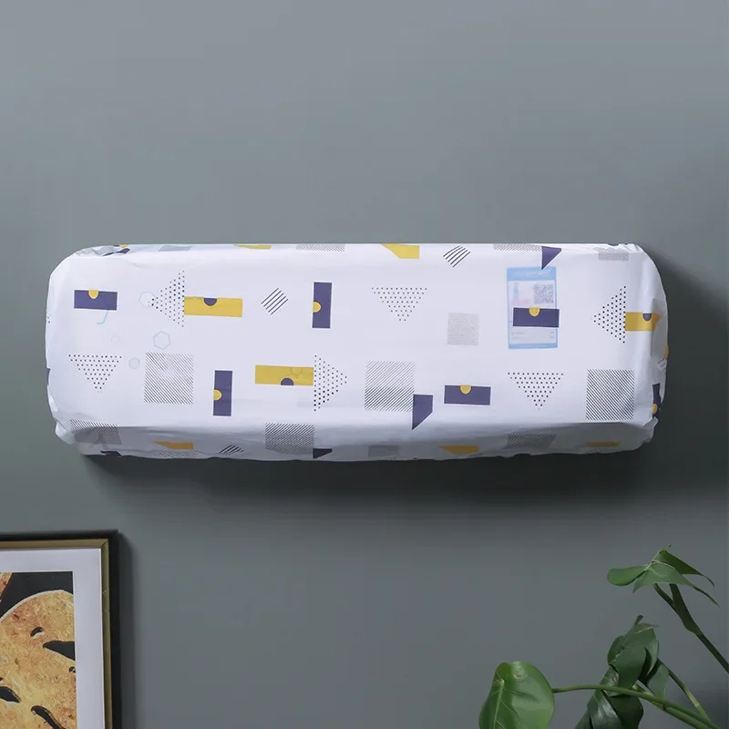 Printed Air Conditioning Cover Home Decor Conditioner Waterproof Cleaning Washing Anti-Dust air conditioning cover